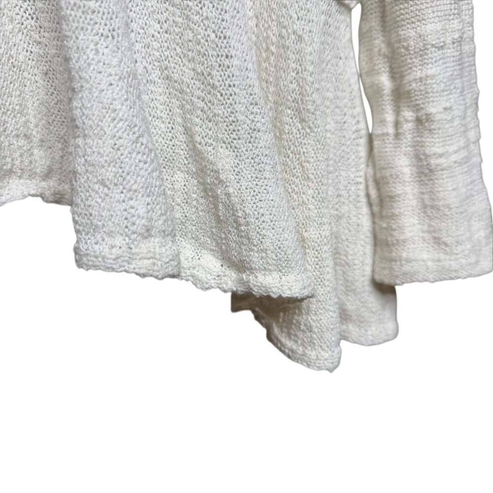 Free People Kristobel Embroidered Yoke ruffle top Eggshell small - Picture 8 of 10